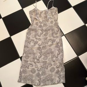 Black Fleece by Thom Browne silk charmeuse dress like new condition